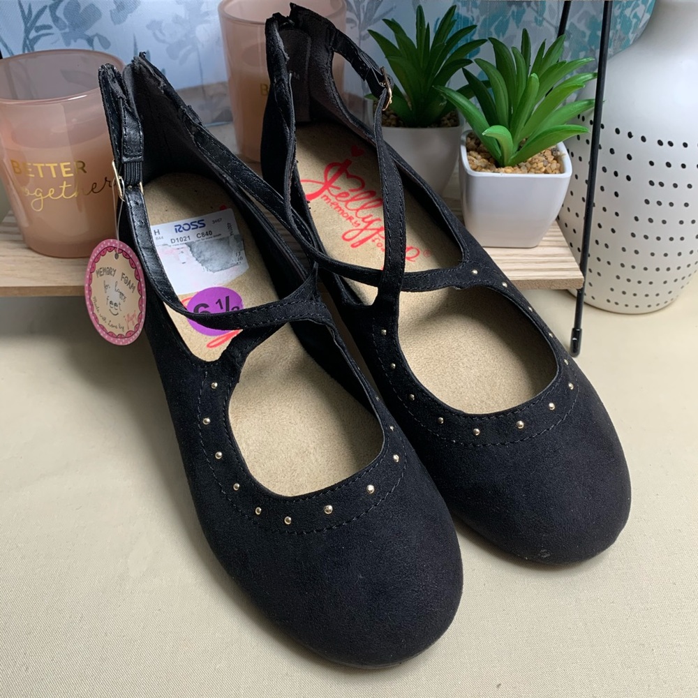 New! Jellypop Memory Foam Flats Size 6.5 No box